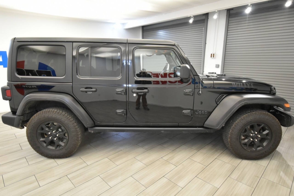 2021 Jeep Wrangler Unlimited Unlimited Sport Willys, Black, Mileage: 88,026 - photo 5