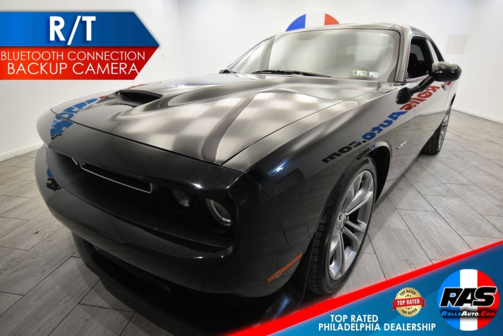 2021 Dodge Challenger R/T 2dr Coupe, Black, Mileage: 67,775 