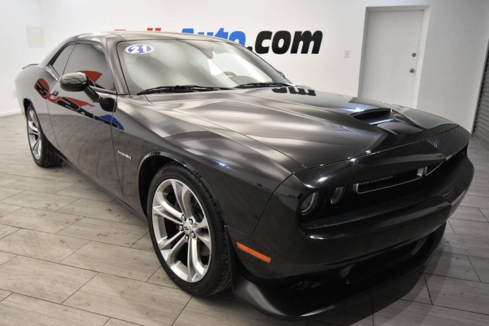 2021 Dodge Challenger R/T 2dr Coupe, Black, Mileage: 67,775 - photo 6