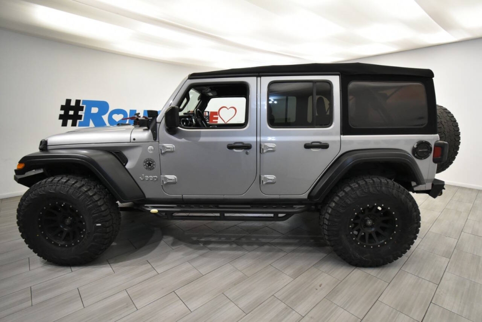 2019 Jeep Wrangler Unlimited Unlimited, Silver, Mileage: 59,912 - photo 1