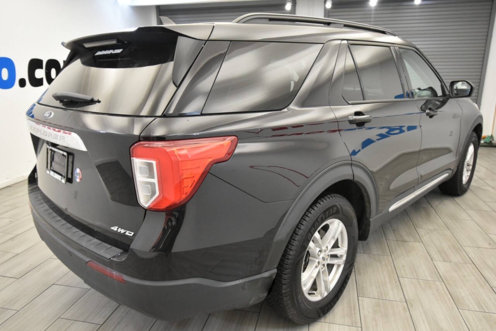 2021 Ford Explorer XLT AWD 4dr SUV, Black, Mileage: 93,287 - photo 4