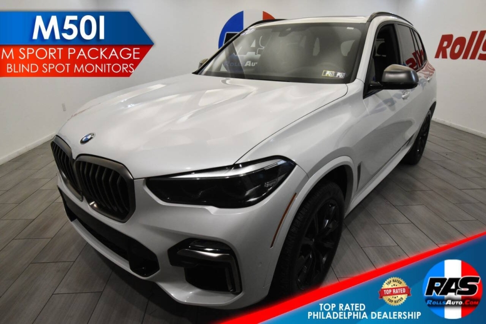 2020 BMW X5 M50i xDrive AWD 4dr Sports Activity Vehicle, White, Mileage: 86,635 