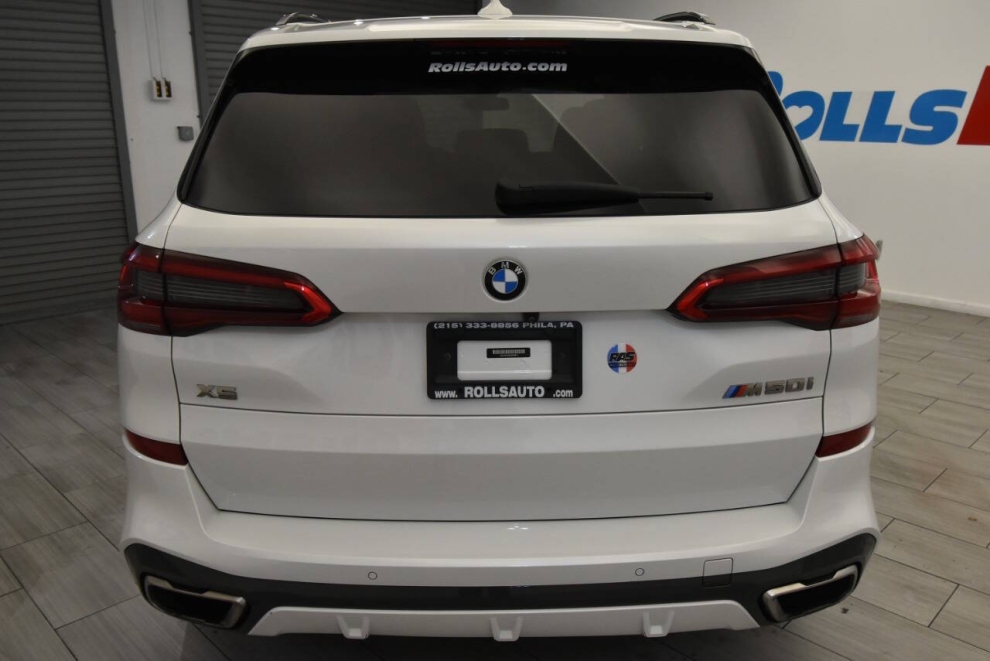 2020 BMW X5 M50i xDrive AWD 4dr Sports Activity Vehicle, White, Mileage: 86,635 - photo 3