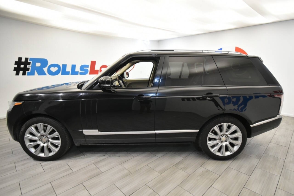 2015 Land Rover Range Rover Supercharged 4x4 4dr SUV, Black, Mileage: 93,648 - photo 1