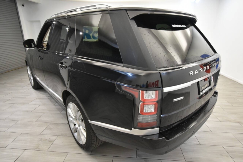 2015 Land Rover Range Rover Supercharged 4x4 4dr SUV, Black, Mileage: 93,648 - photo 2