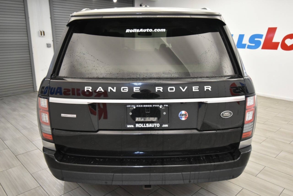 2015 Land Rover Range Rover Supercharged 4x4 4dr SUV, Black, Mileage: 93,648 - photo 3