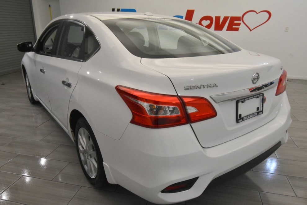 2019 Nissan Sentra SV, White, Mileage: 91,998 - photo 2