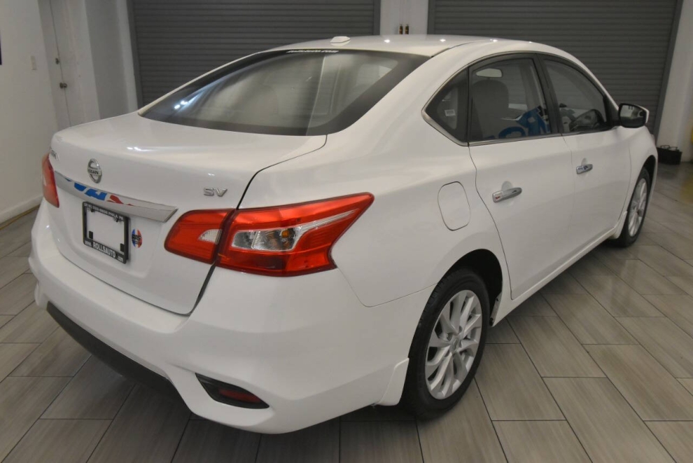 2019 Nissan Sentra SV, White, Mileage: 91,998 - photo 4