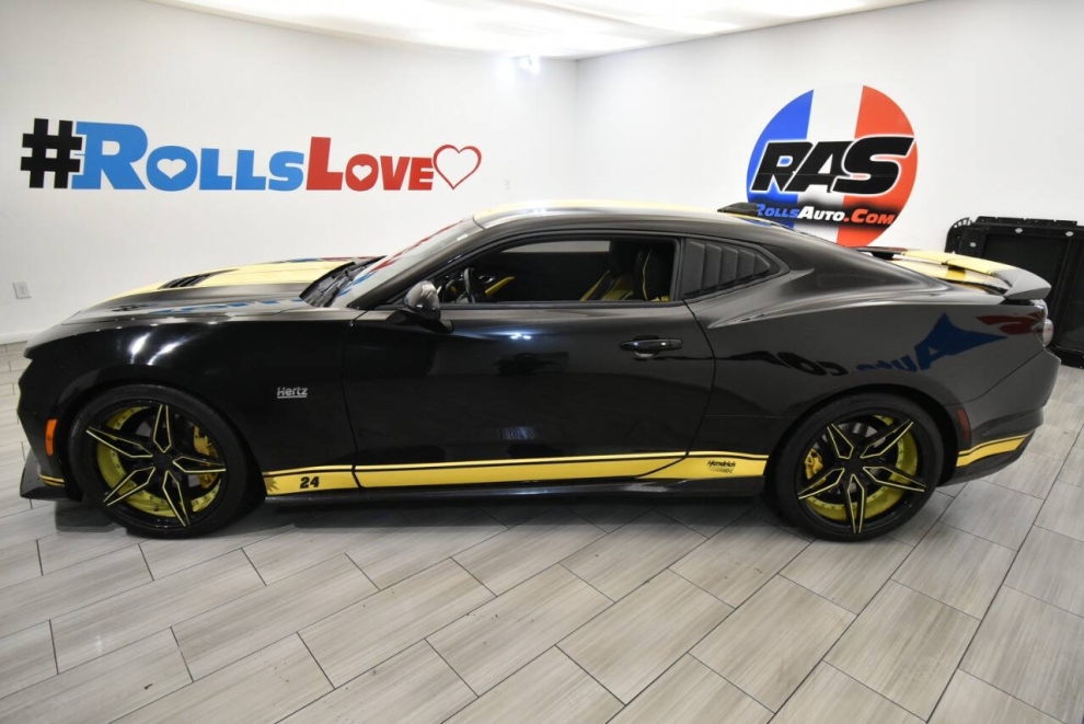 2020 Chevrolet Camaro SS 2dr Coupe w/2SS, Black, Mileage: 39,573 - photo 1