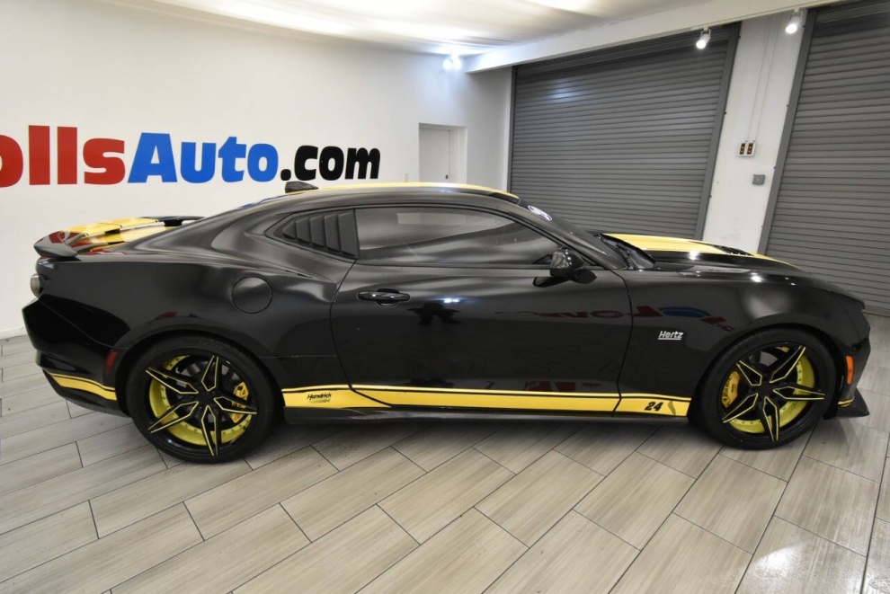 2020 Chevrolet Camaro SS 2dr Coupe w/2SS, Black, Mileage: 39,573 - photo 5