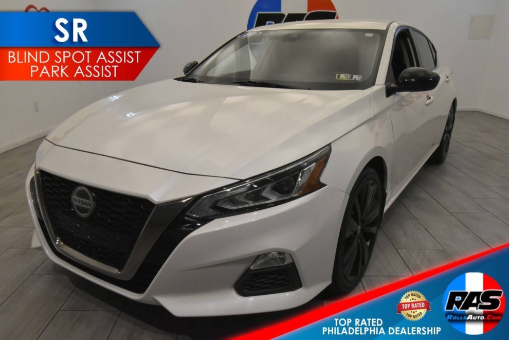 2020 Nissan Altima 2.5 SR 4dr Sedan, White, Mileage: 92,113 