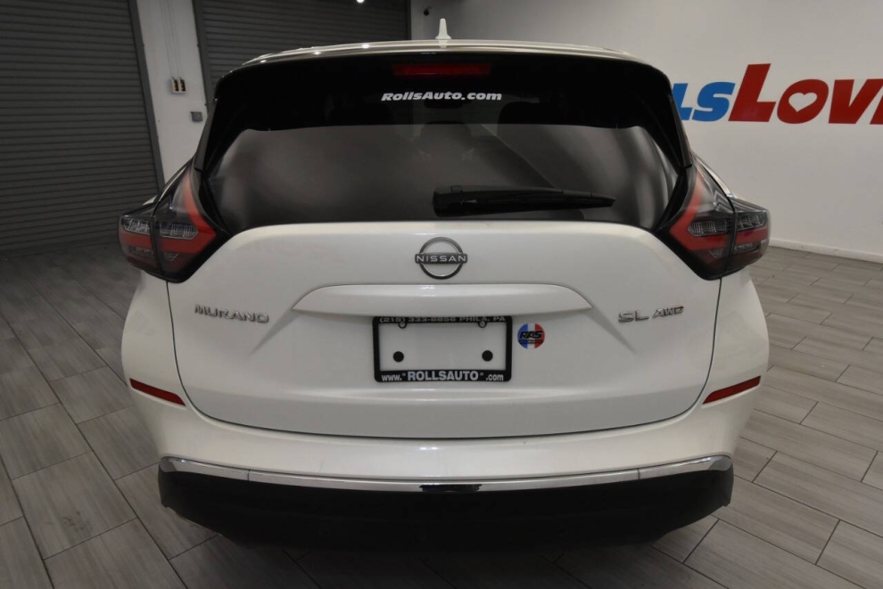 2023 Nissan Murano SL AWD 4dr SUV, White, Mileage: 57,615 - photo 3