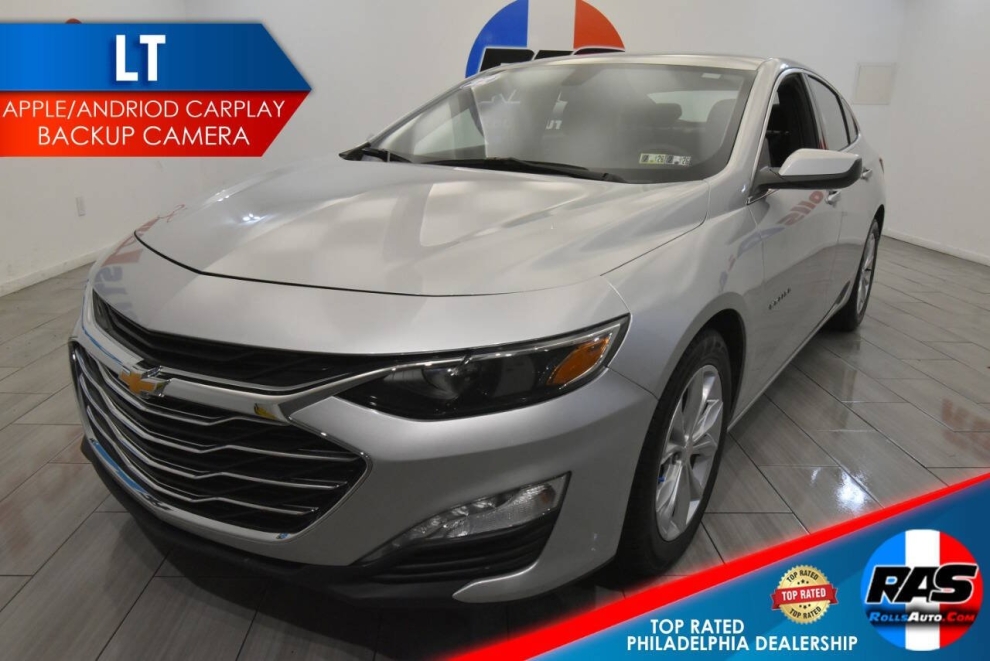 2022 Chevrolet Malibu LT 4dr Sedan, Silver, Mileage: 64,972 