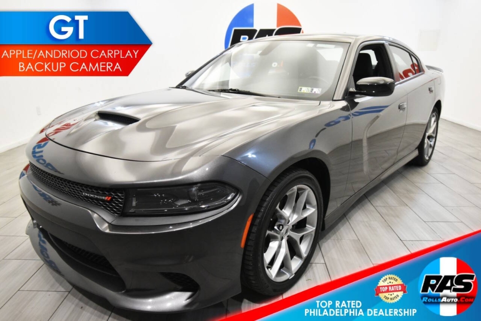 2023 Dodge Charger GT 4dr Sedan, Gray, Mileage: 47,299 