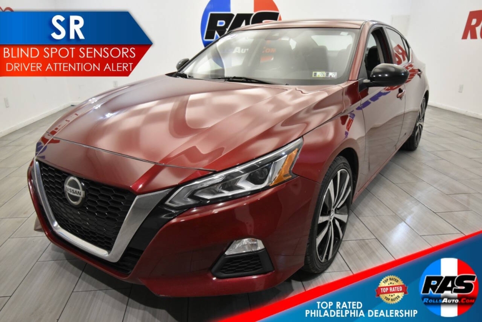 2022 Nissan Altima 2.5 SR 4dr Sedan, Red, Mileage: 84,756 