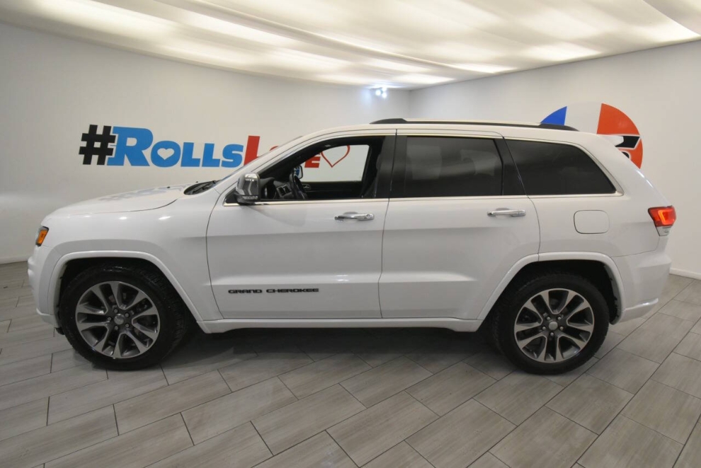 2018 Jeep Grand Cherokee Overland, White, Mileage: 93,817 - photo 1