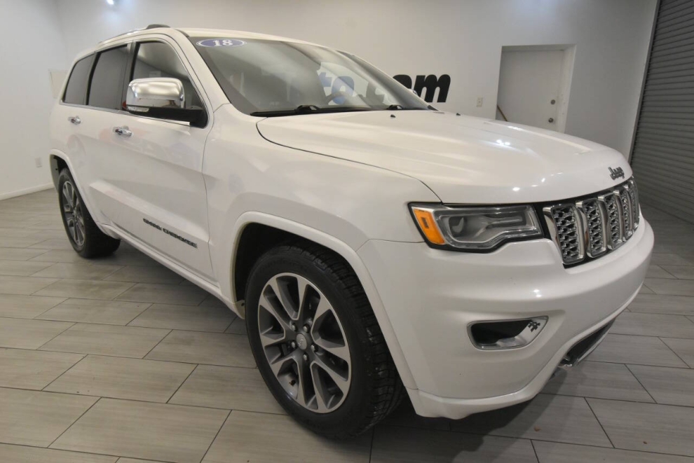 2018 Jeep Grand Cherokee Overland, White, Mileage: 93,817 - photo 6