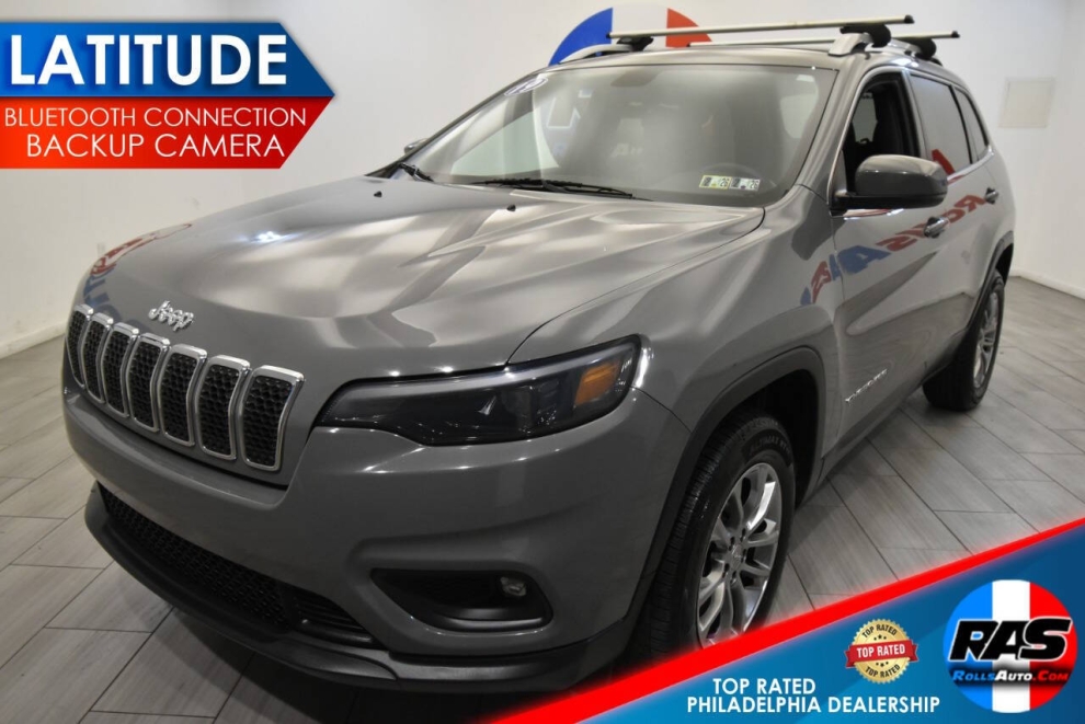 2019 Jeep Cherokee Latitude Plus, Gray, Mileage: 108,475 