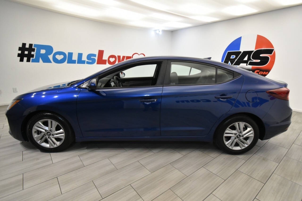 2020 Hyundai Elantra, Blue, Mileage: 68,821 - photo 1