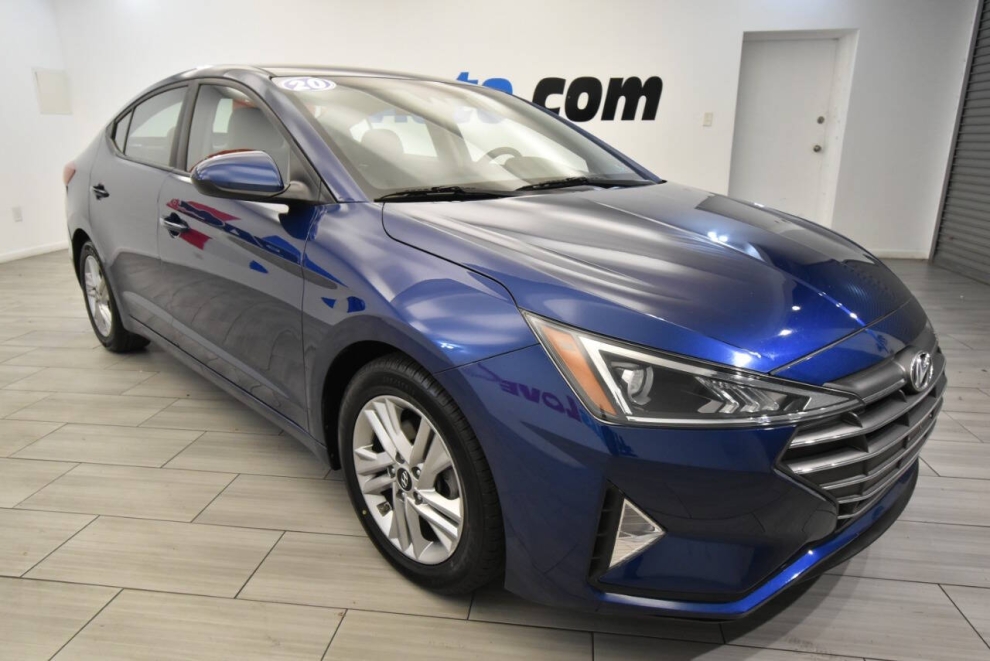 2020 Hyundai Elantra, Blue, Mileage: 68,821 - photo 6