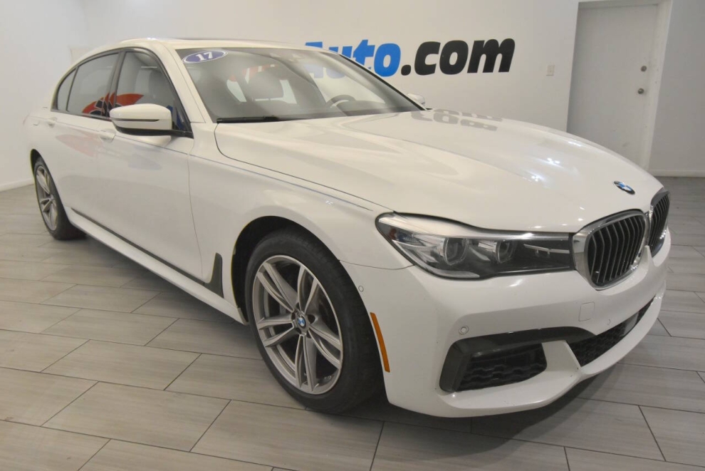 2017 BMW 7 Series 740i xDrive AWD 4dr Sedan, White, Mileage: 82,242 - photo 6