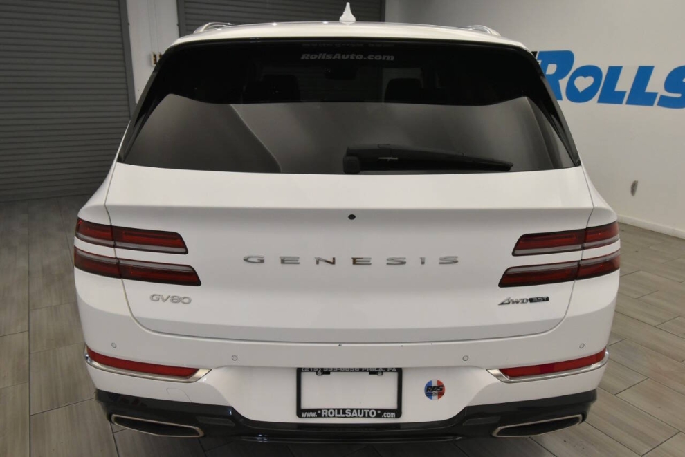 2021 Genesis GV80 3.5T 4wd, White, Mileage: 93,388 - photo 3