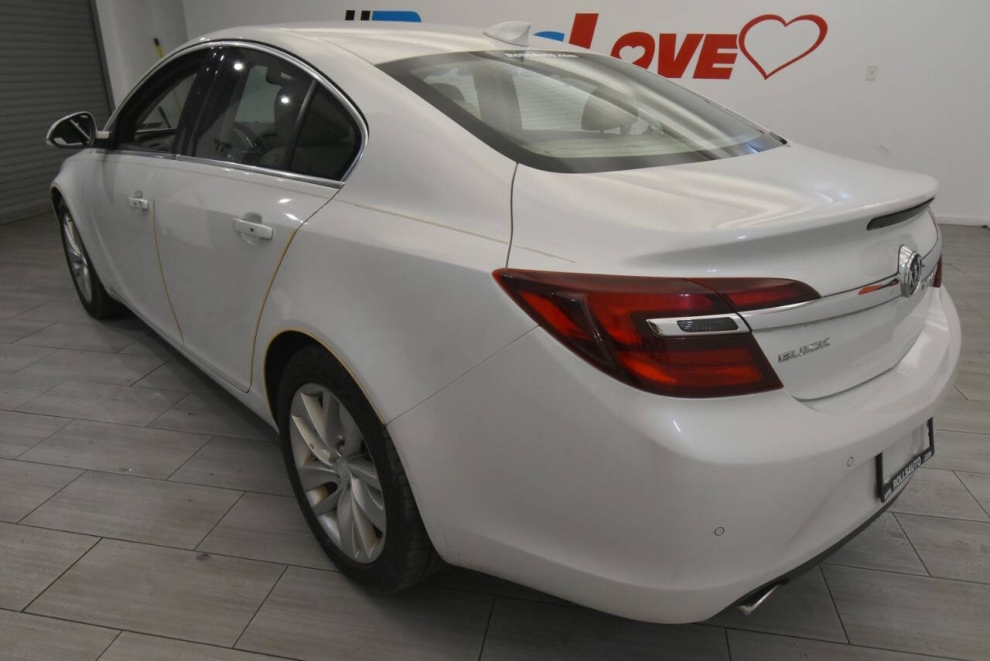 2016 Buick Regal Premium II 4dr Sedan, White, Mileage: 73,418 - photo 2