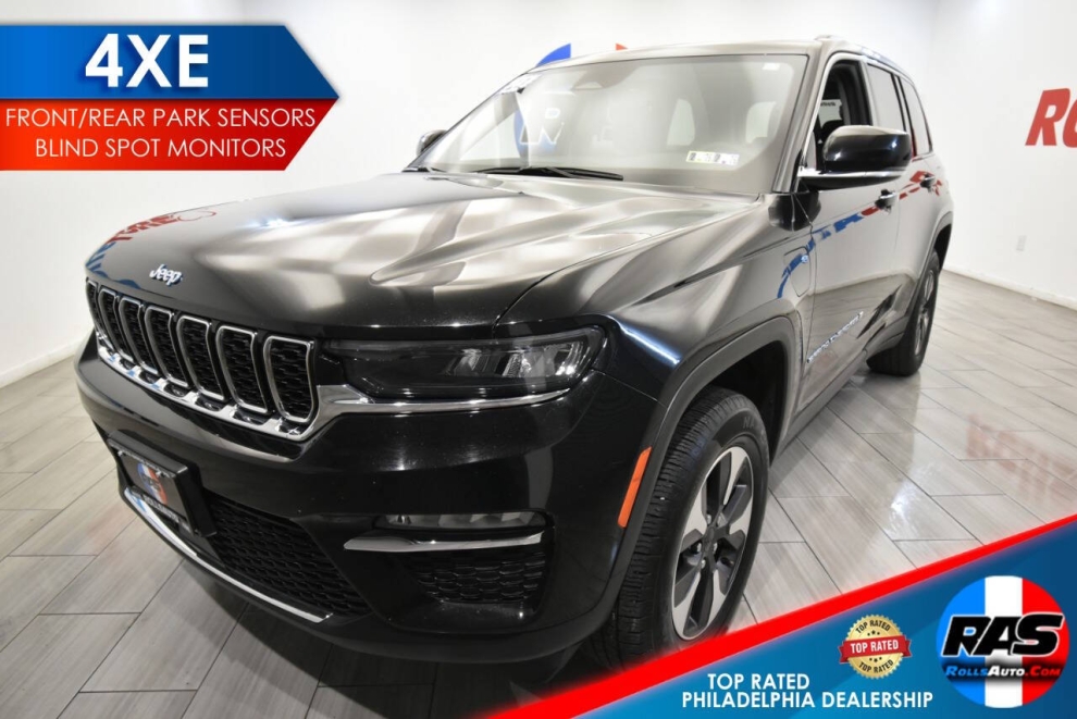 2023 Jeep Grand Cherokee 4XE, Black, Mileage: 66,979 