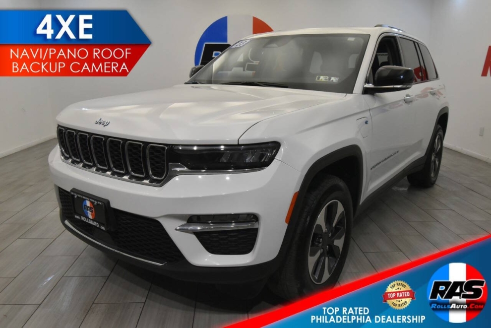 2023 Jeep Grand Cherokee 4xe, White, Mileage: 50,155 