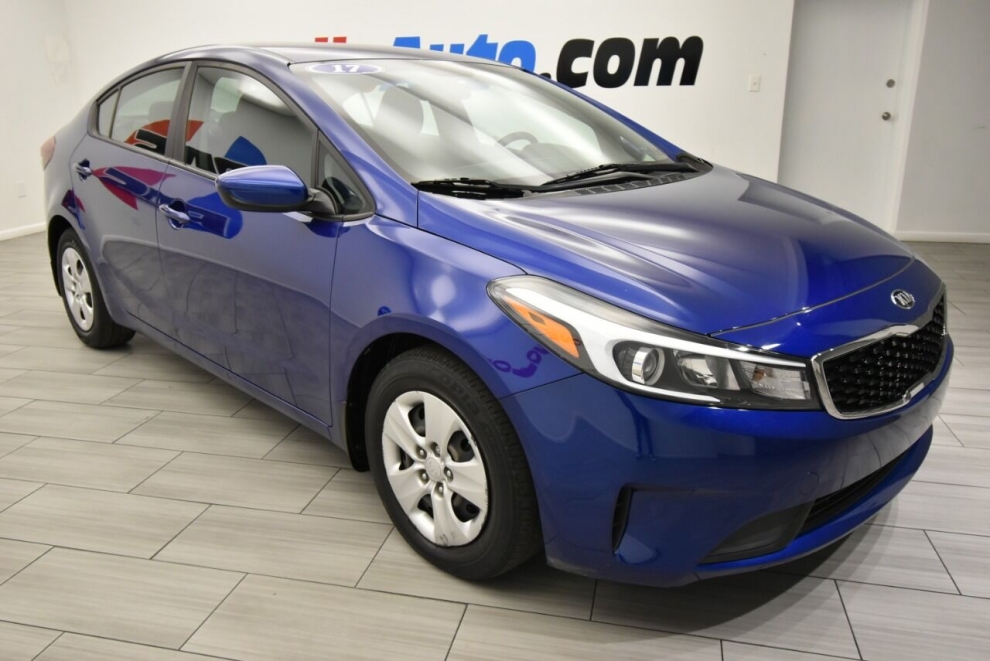 Used 2017 Kia Forte LX 4dr Sedan 6A, Stock# 12210T, Blue, Mileage ...