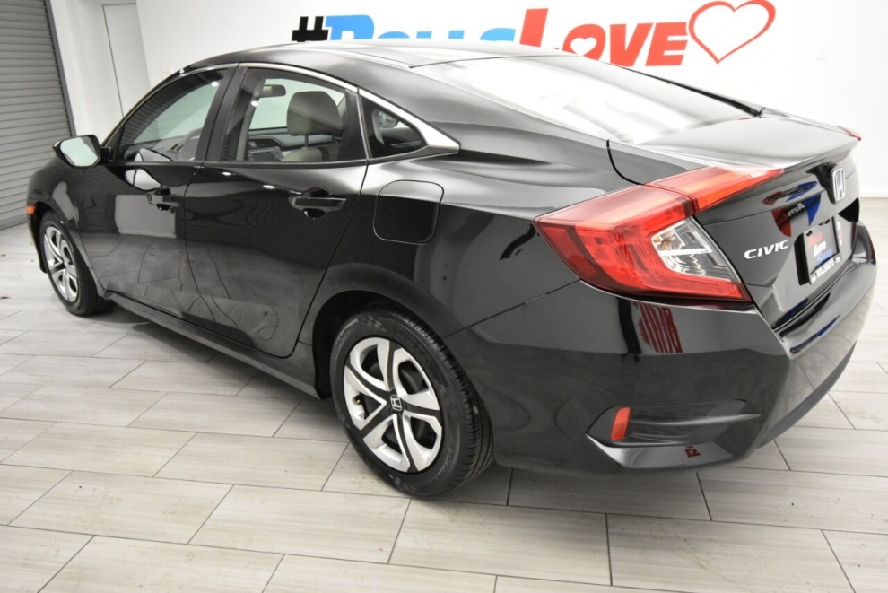 Used 2017 Honda Civic LX 4dr Sedan CVT, Stock# 12262, Black, Mileage ...