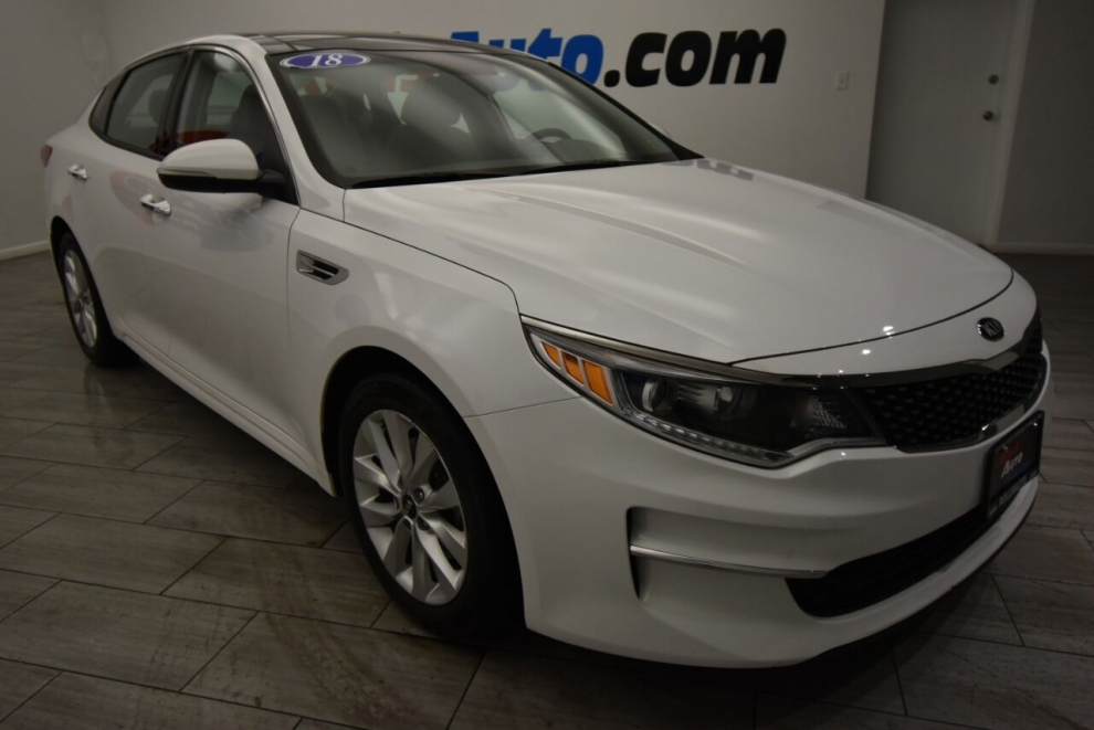 Used 2018 Kia Optima EX 4dr Sedan, Stock# 12261, White, Mileage: 47,529 ...