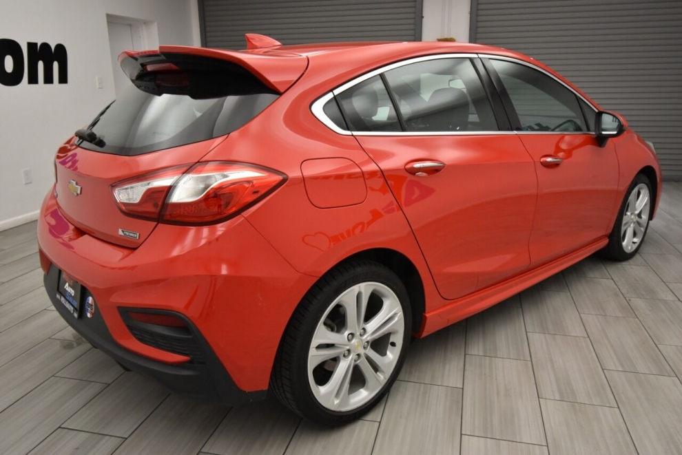 Used 2017 Chevrolet Cruze Premier Auto 4dr Hatchback, Stock# 12254, Red