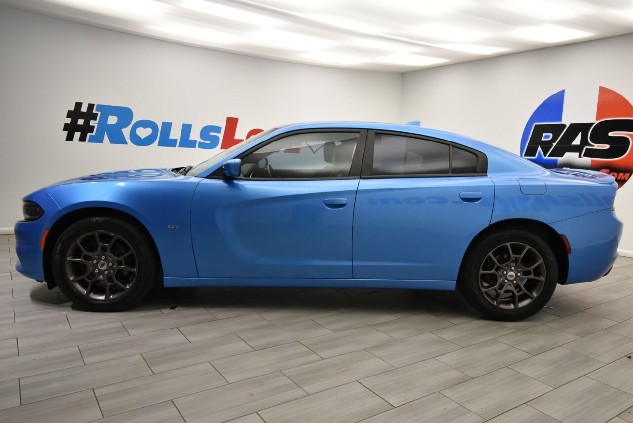 Used 2018 Dodge Charger Gt Plus Awd 4dr Sedan Stock 12407s Blue
