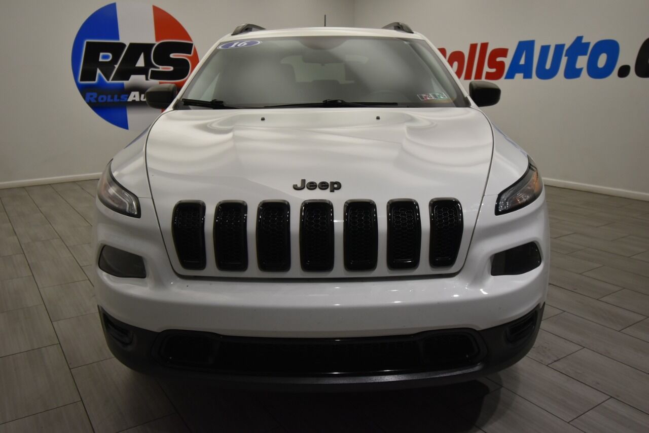 Used 2016 Jeep Cherokee Sport Altitude 4x4 4dr SUV, Stock# 12463, White ...